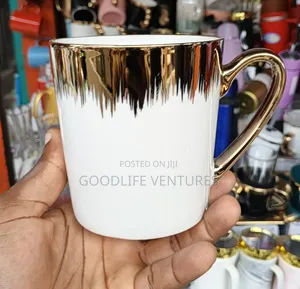 Gold Breakable Mug