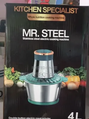 4l Mr Steel Stainless Steel Electric Cooking Machine