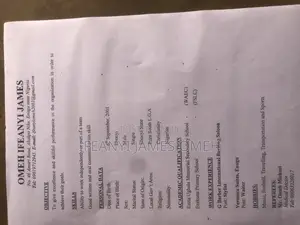 Logistics Transportation CV