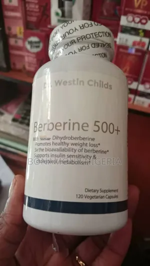 Berberine 500 + - 120 Capsules