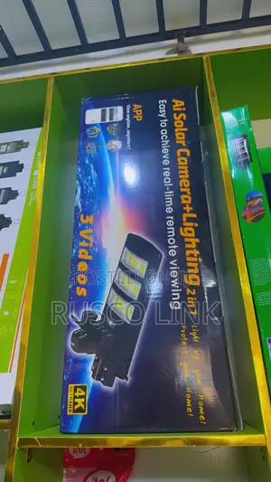 All in-One-Ai Camera Solar Street Light