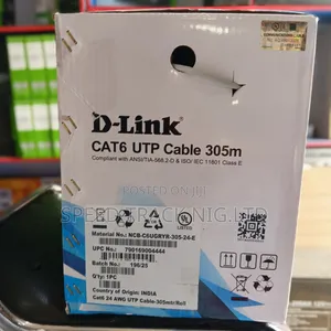 D-Link Cat6 24 Awg Utp Cable 305m