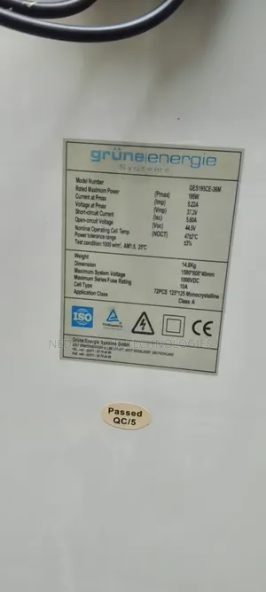 200w Mono Panel