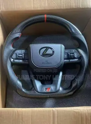 Lexus Carbon Fiber Steering Wheel Conversion
