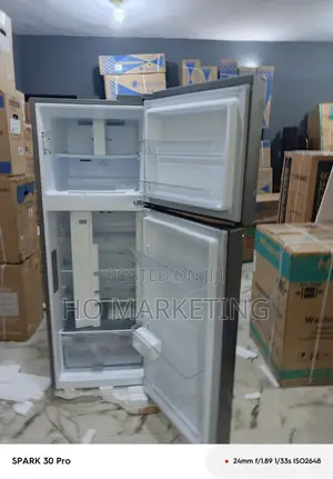 Lg 264 Liters Top Freezer Refrigerator - Double Door Inverter Savings