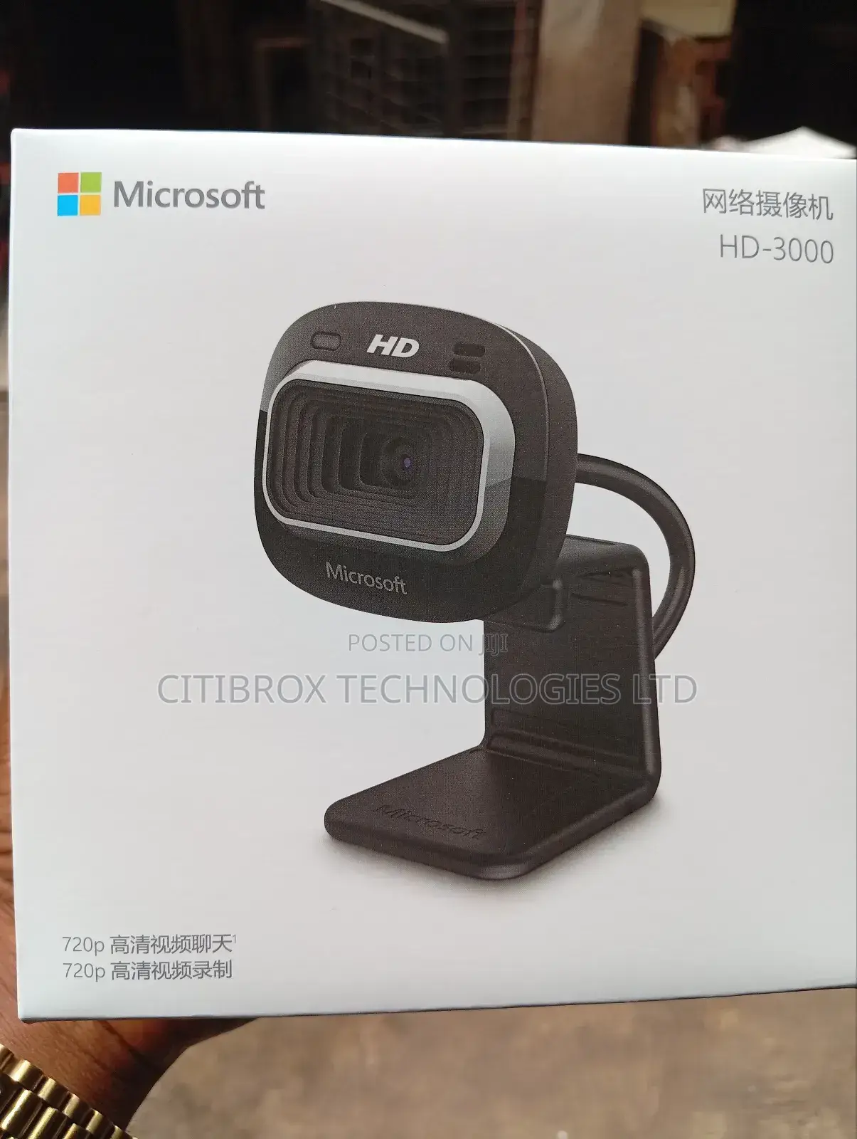 Microsoft Lifecam Hd-3000 Webcam