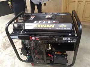 Heavy-Duty Firman 15000se 10kva Portable Petrol Gen - Ideal for Small
