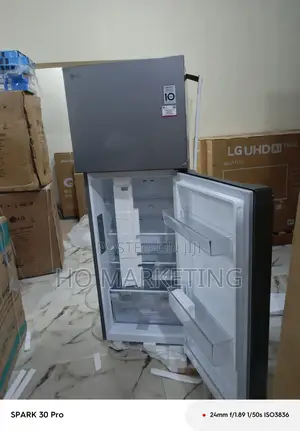 Lg 263l Premium Stainless Steel Look Refrigerator