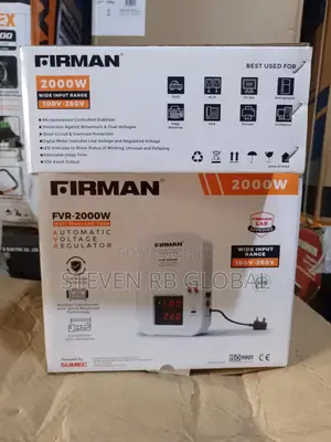 Firman 2000w Wall Mounted Automatic Voltage Stabilizer (Fvr-2000w)