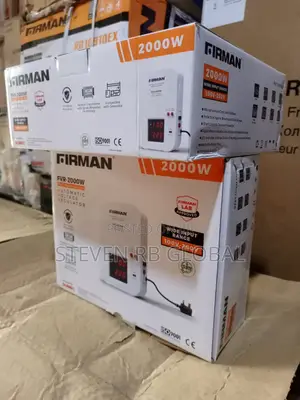 Firman 2000w Wall Mounted Automatic Voltage Stabilizer (Fvr-2000w)