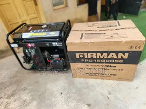 Durable Firman Generator- Soundproof Model Fpg15000se