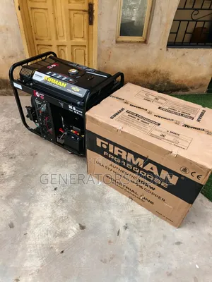 Soundproof Petrol Mode by Firman 10kva Generator Unit