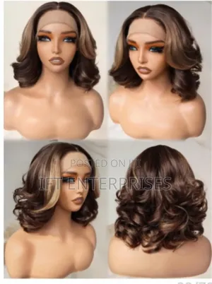 12 Inches Ombre Human Hair Wig