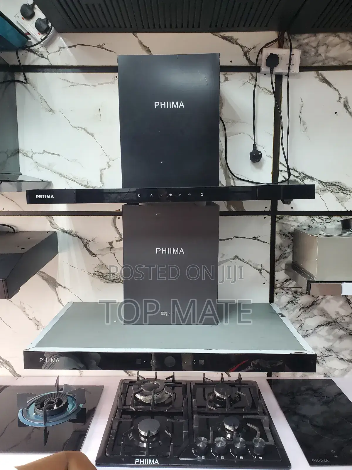 Phiima Digital T.Shape Range Hood (Digitally  Wave)