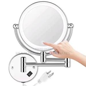 Makeup and Magnifying Mirror With Lights