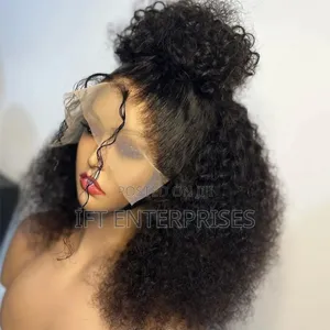 Vietnamese Virgin Hair Water Curls 14 Inches Wig