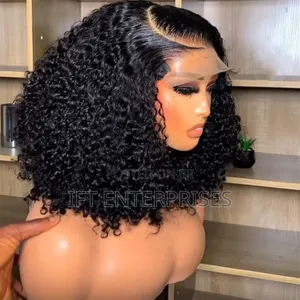 Vietnamese Raw Virgin Jerry Curls Wig 14 Inches