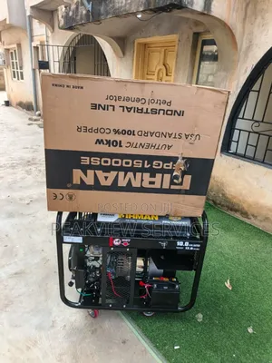 Firman Soundproof Power Source 10kva - Fpg15000se
