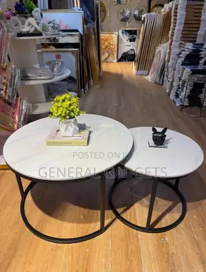 Real Marble Solid Center Table