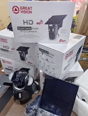 Great Vision Hd 4g Lte Dual Lens Solar PTZ Camera