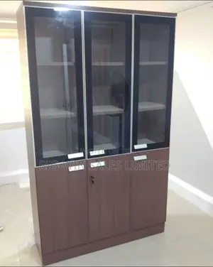 3-Door Wooden Book Shelves