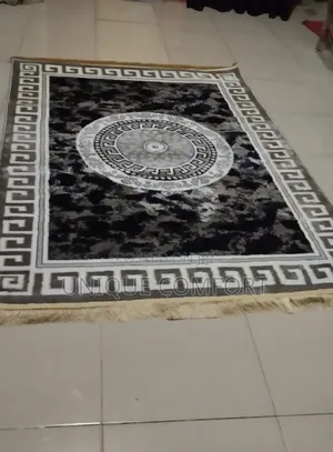Turkish Fluffy Center Rug Measures 4 by 6 Feet