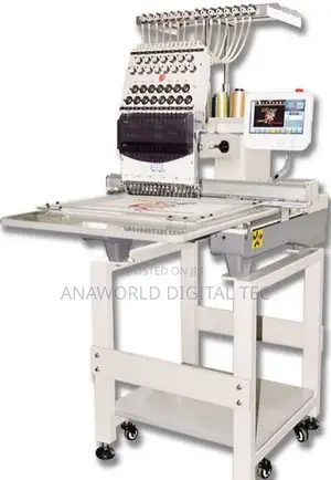 Butterfly Single One 1 Head 12 Needle Embroidery Machine