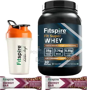 Fitspire Fit Super Whey 35g Muscle Growth Recovery Digestive Enzyme
