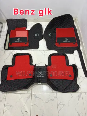 Mercedes Benz Glk Double Layer Leather Foot Mat