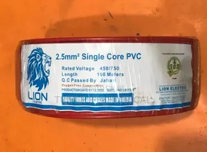 2.5mm Lion Single Core Pvc Wire And Cable 100% Pure Copper