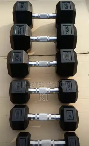 Hexagon Weight Dumbbells - Per Kg