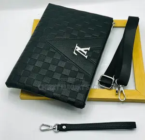 Louis Vuitton Quality Luxury Men Genuine Leather Purse