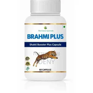 The Green Aryuveda Brahmi Plus Shakti Booster Plus Capsules