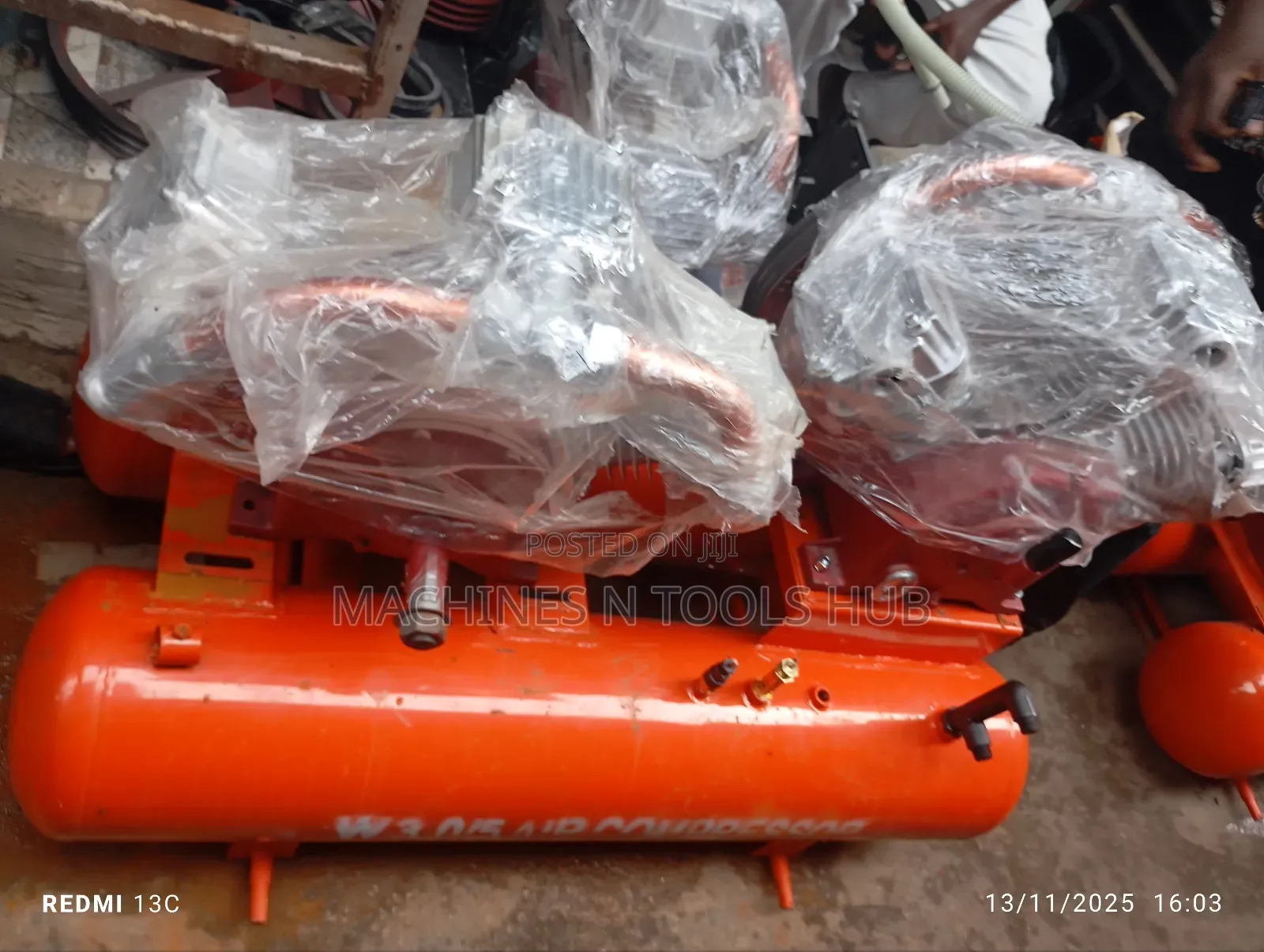Portable Mining Air Compressor With Diesel Engine