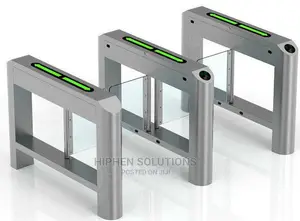 Security Swing Gate Card Reading Smart Turnstile