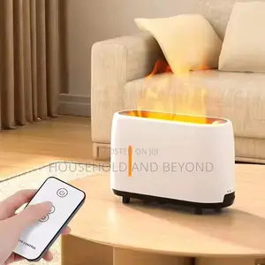 Remote Control Flame Aroma Diffuser Ultrasonic Air Humidifier