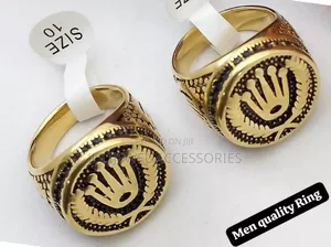Non Tarnish Cocktail Unisex Ring