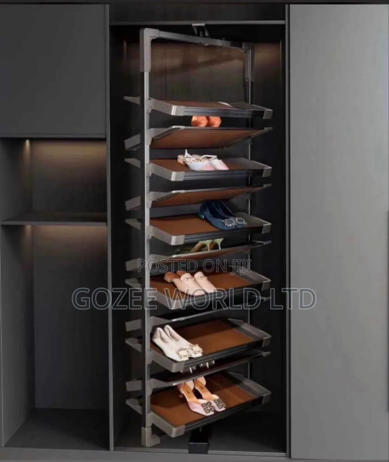 360 Lotation Shoe Rack