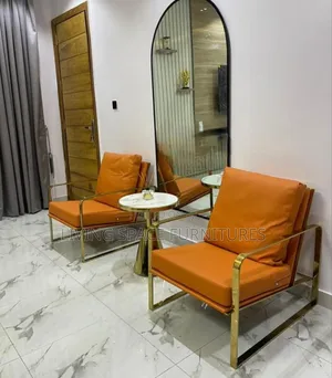 Executive Two Accent Leather Chairs Set