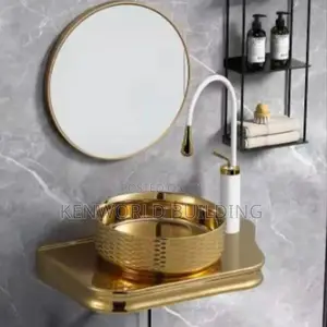 Royal Luxurious Gold Table Top Basin
