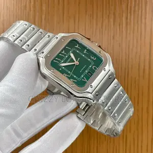 Cartier Quality Luxury Men Automatic Engine Wristwatch