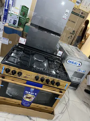 Maxi 60×90 Gas Cooker F9e42g2 With 4 Gas + 2 Electric Hotplates