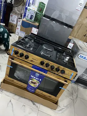Maxi F9e42g2 Luxury 60×90 Mixed Cooker – 4 Gas 2 Electric