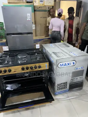 Maxi Wood Finished 4+2 Standing Mixed Gas Cooker F9e42g2 – Family Size