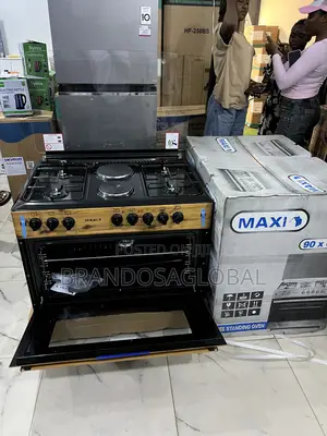 Maxi 4+2 Gas Electric Cooker – Strong Oven + Grill