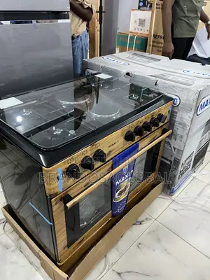 Maxi F9e42g2 Wood Look Elite Cooker – 4 Gas 2 Electric