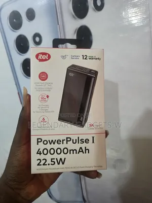 Itel Powerpulse 40,000mah 22.5w Fast Charge