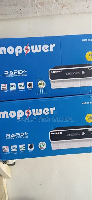 Mopower Rapid Pure Sine Wave Inverter 1.1kva/12v