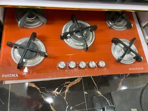 Orange 5 Burner Gas