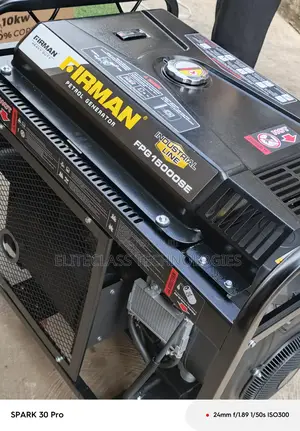 Heavy Duty Firman 10kva Electric Start Generator